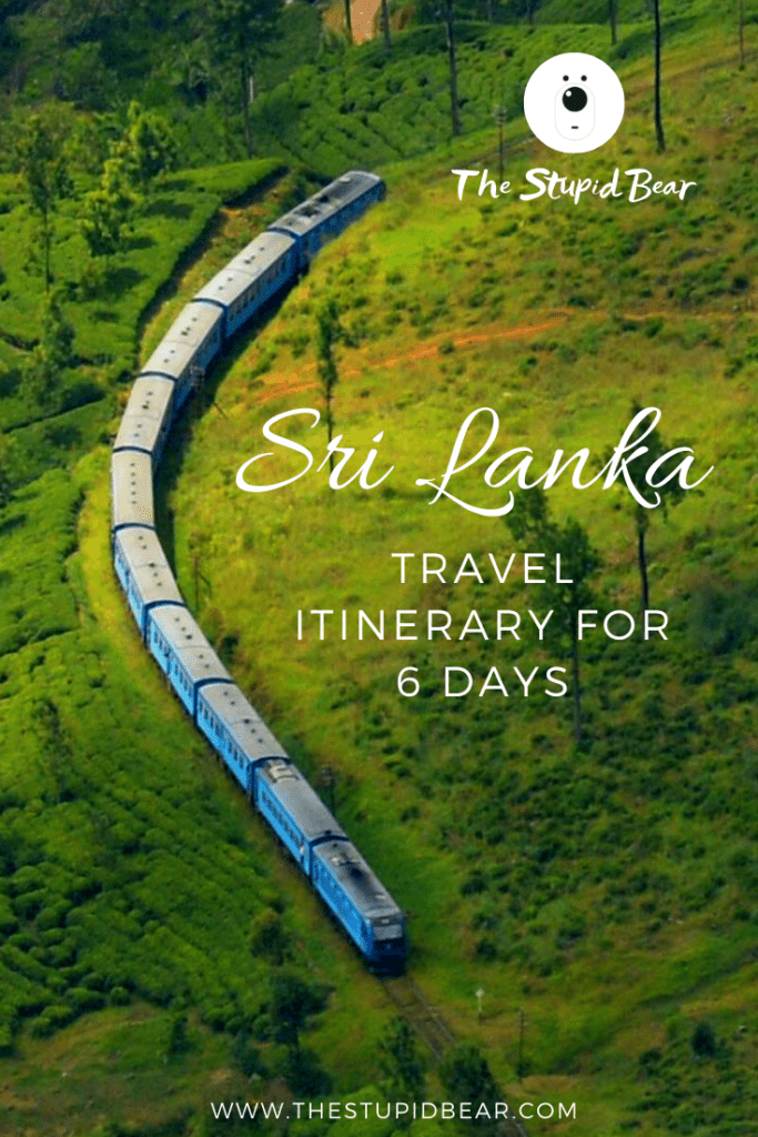Sri Lanka travel itinerary