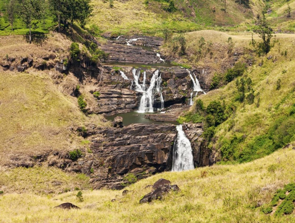 St Clair Major Waterfall, Sri Lanka