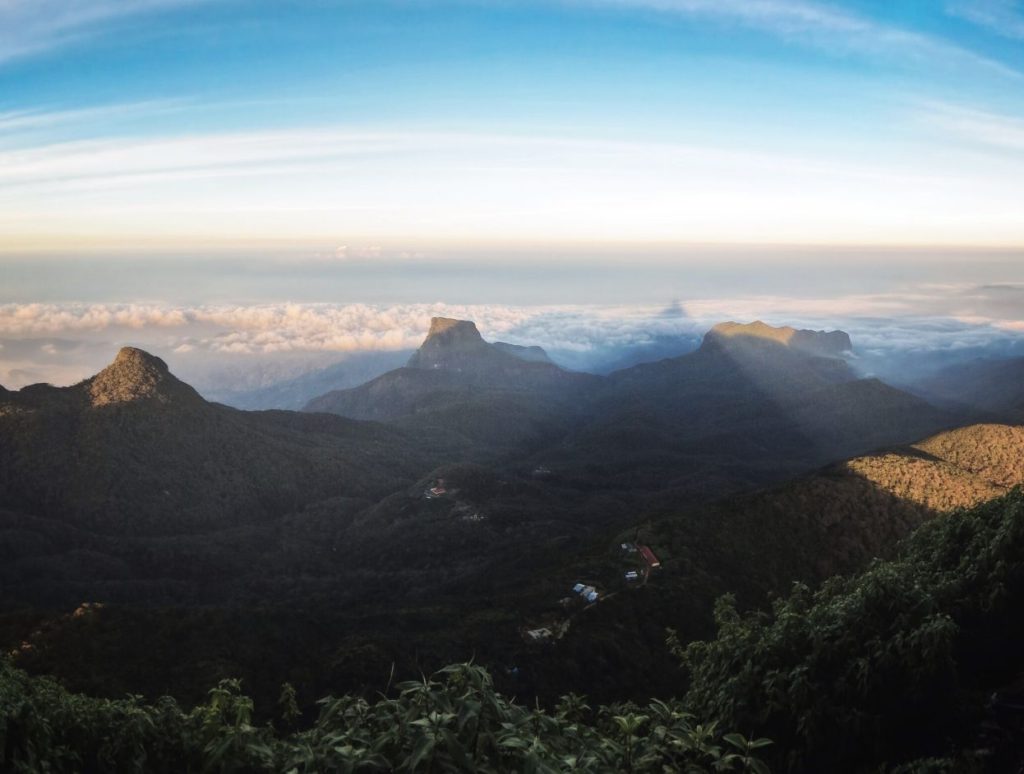 Sunrise at Adam's Peak, Sri Lanka