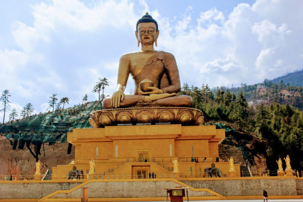Statue of Buddha Dordenma in Thimphu