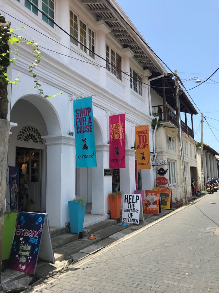Shops in Galle