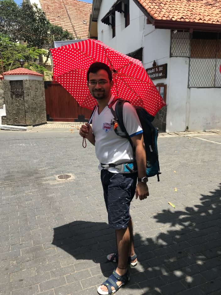 Walking inside Galle Fort