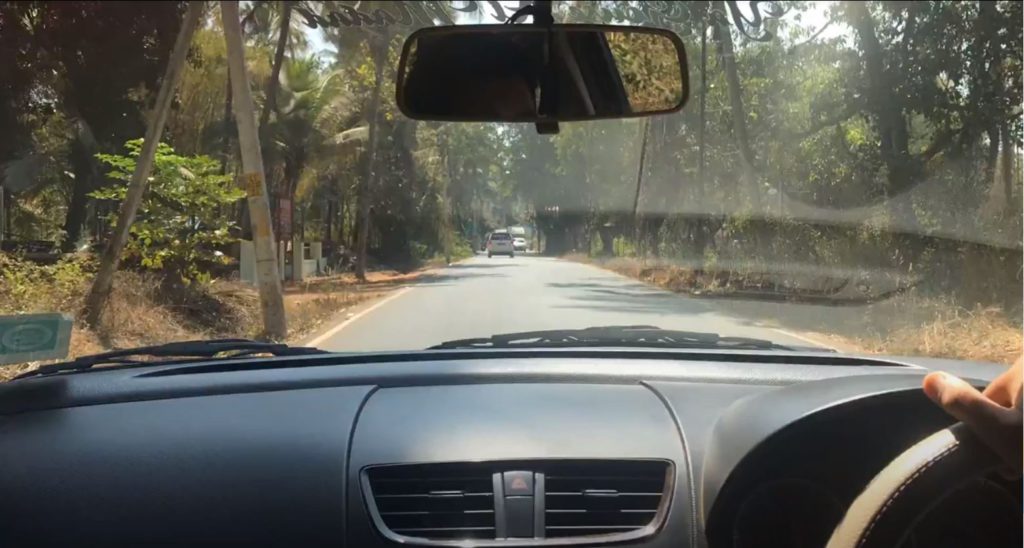 Exploring Goa by car
