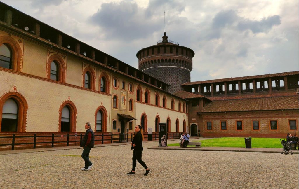 Sforzesco Castle, Milan, Italy