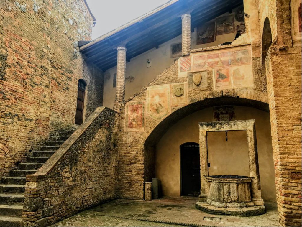 building in St Gimignano