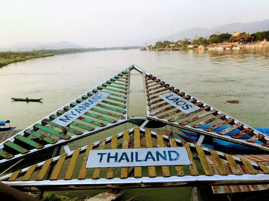 The Golden Triangle where the borders of Thailand, Myanmar and Laos coincides