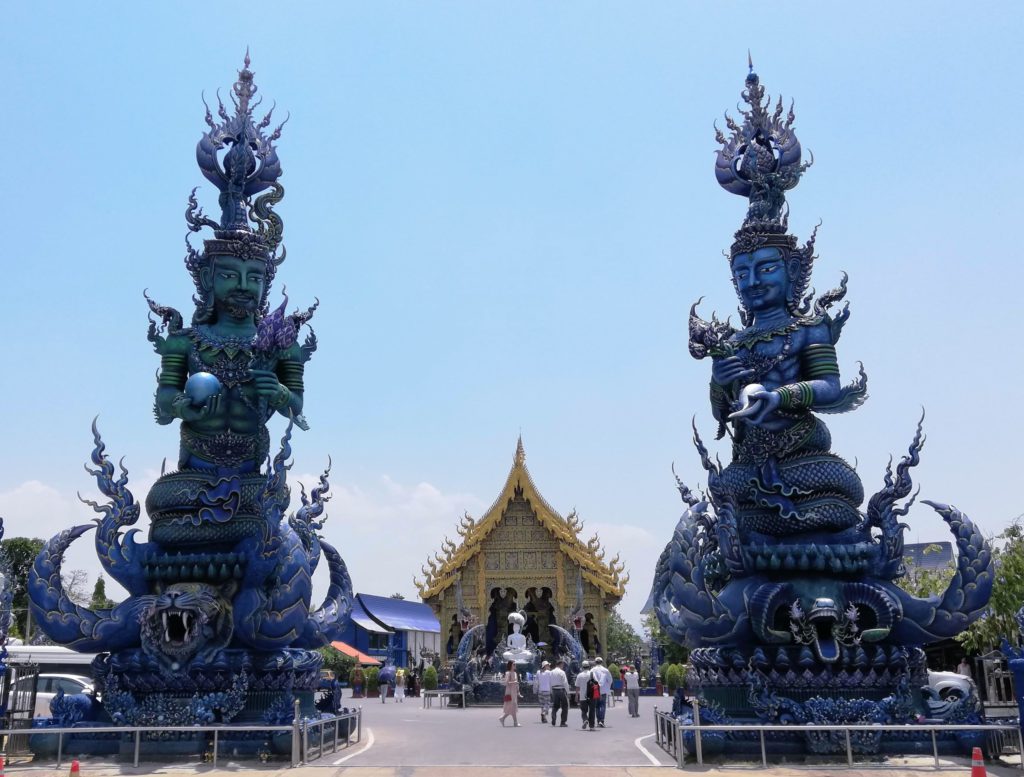 Blue temple, Chiang Rai, Thailand