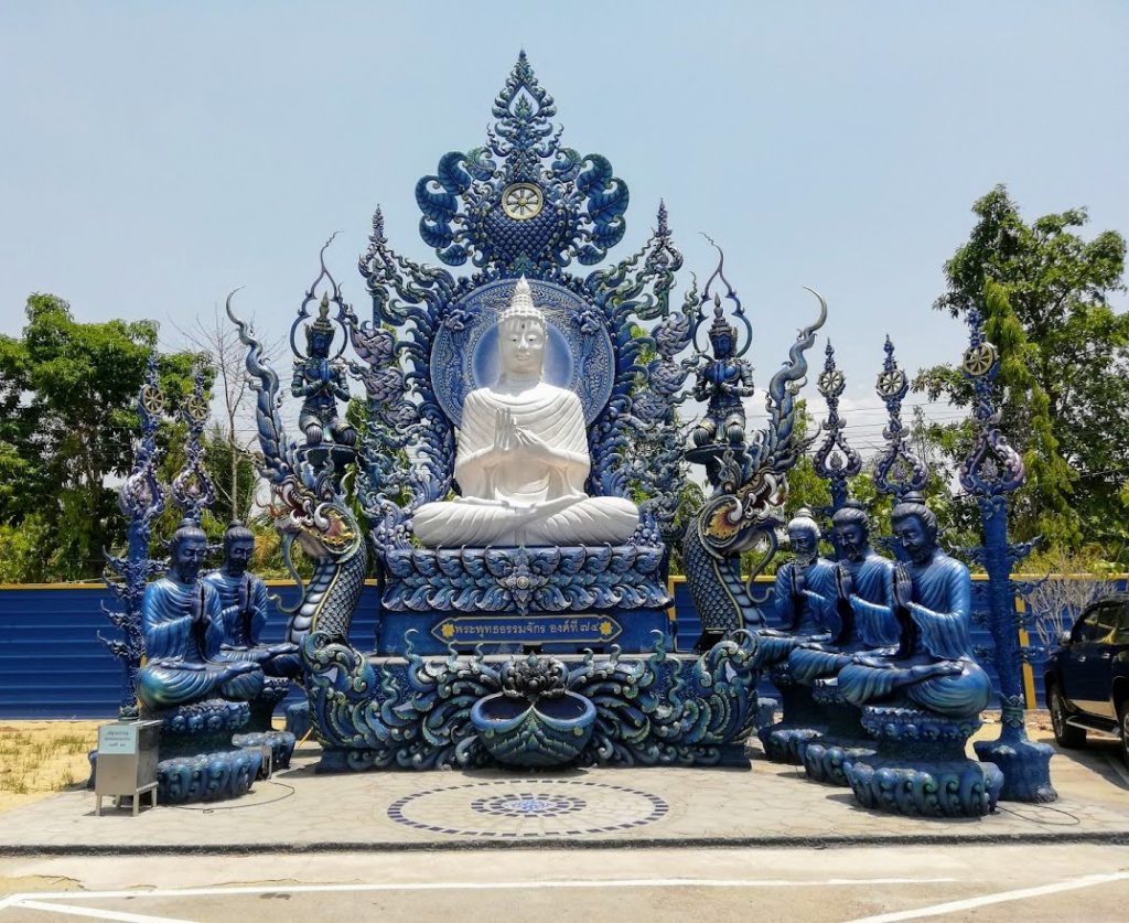 Buddha Staute, Blue Temple, Chiang Rai