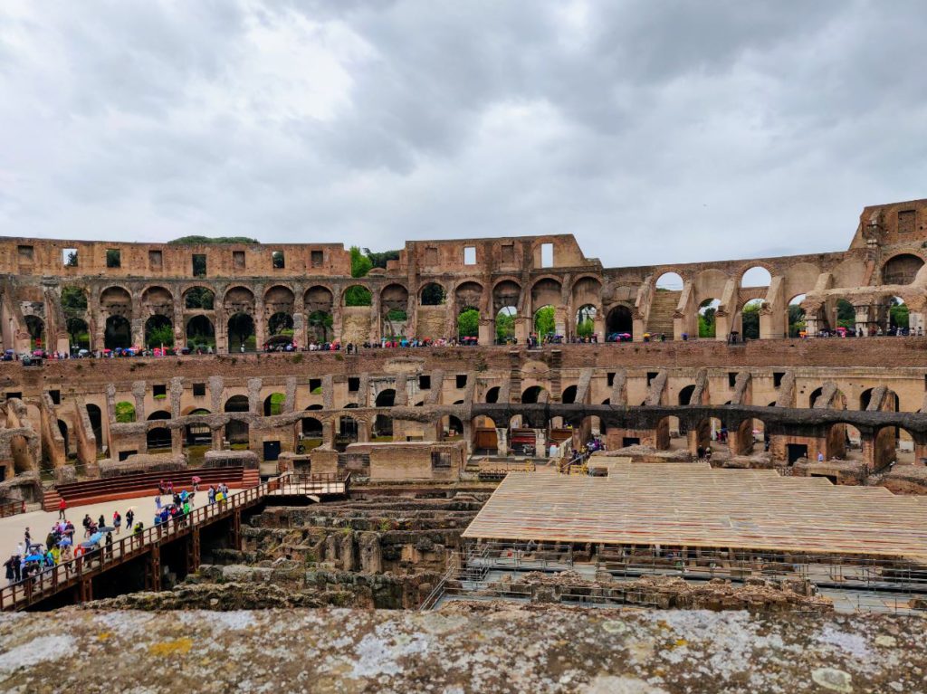 Inside the Colosseum, Rome