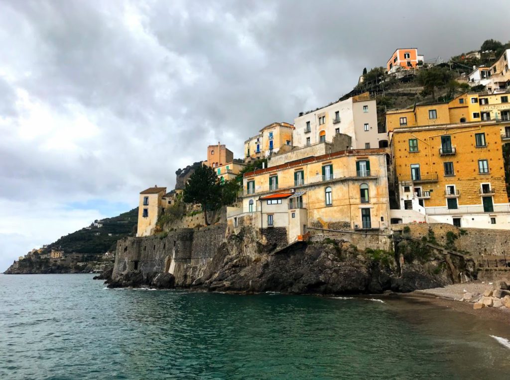 Minori, a small fishing village near Amalfi