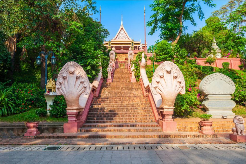 Wat Phnom, Phnom Penh, Cambodia