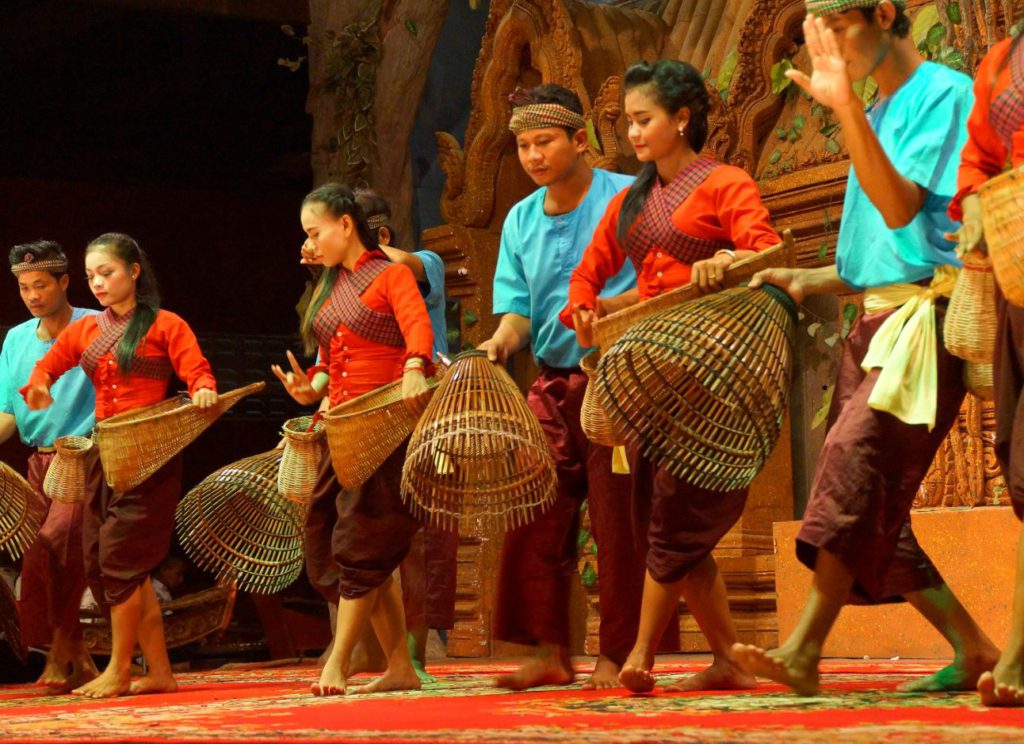 Traditional style Cultural Show at Phnom Penh, Cambodia