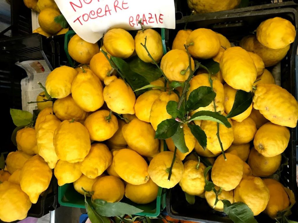 Lemons on the Amalfi coast