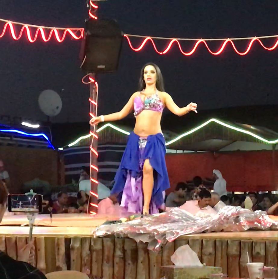 Belly Dancing in the Dubai desert safari