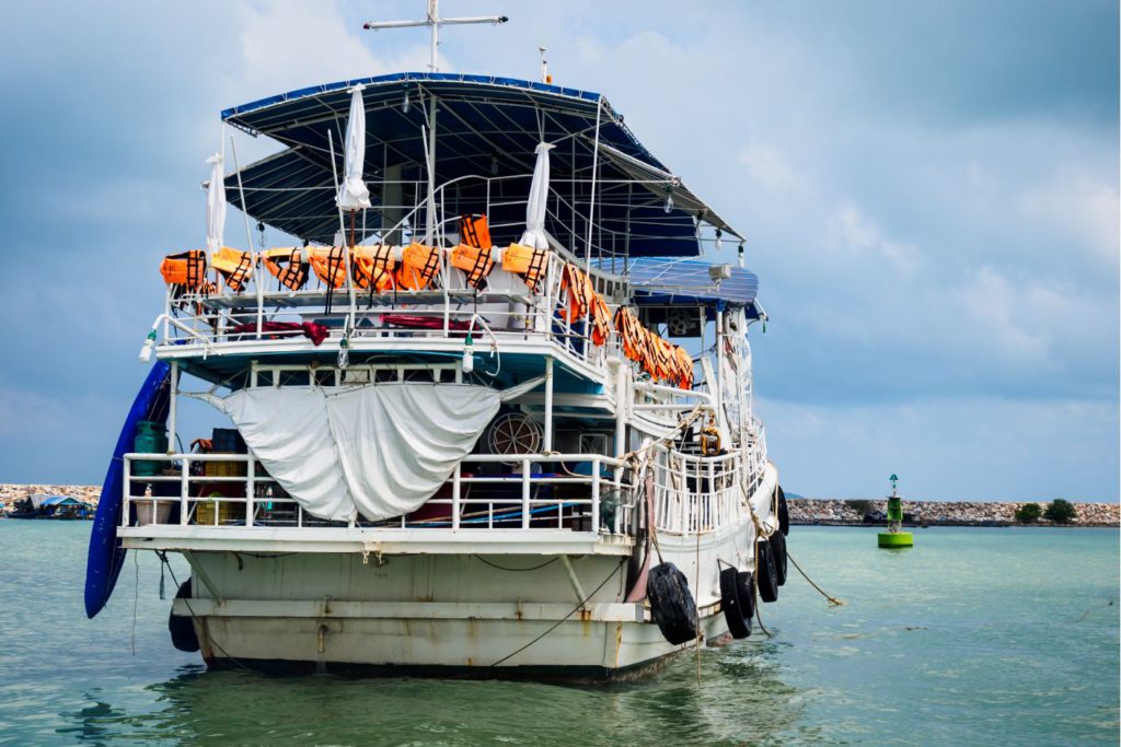 Ferry service in South Thailand