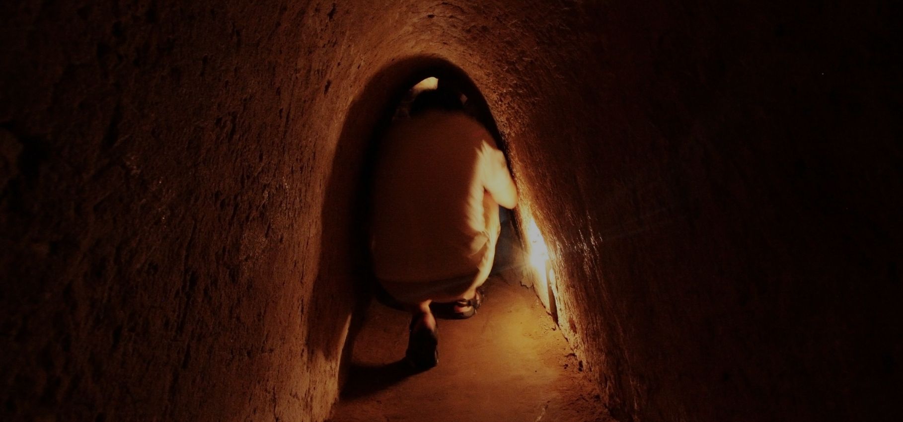 Visiting Cu Chi Tunnels, Vietnam