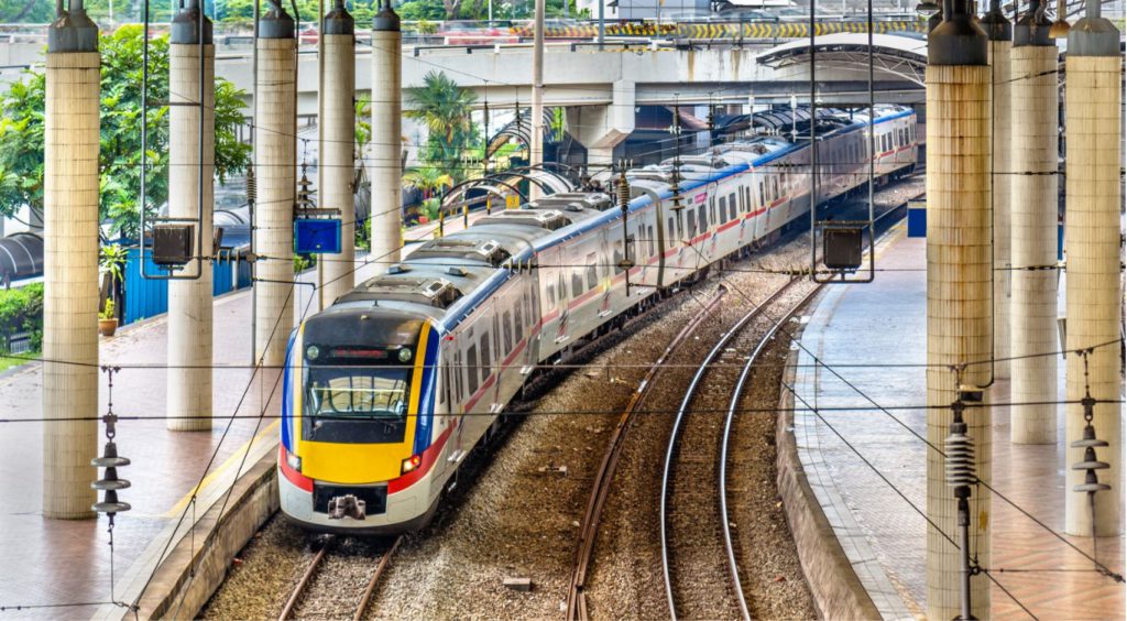 Metro network inside Kuala Lumpur