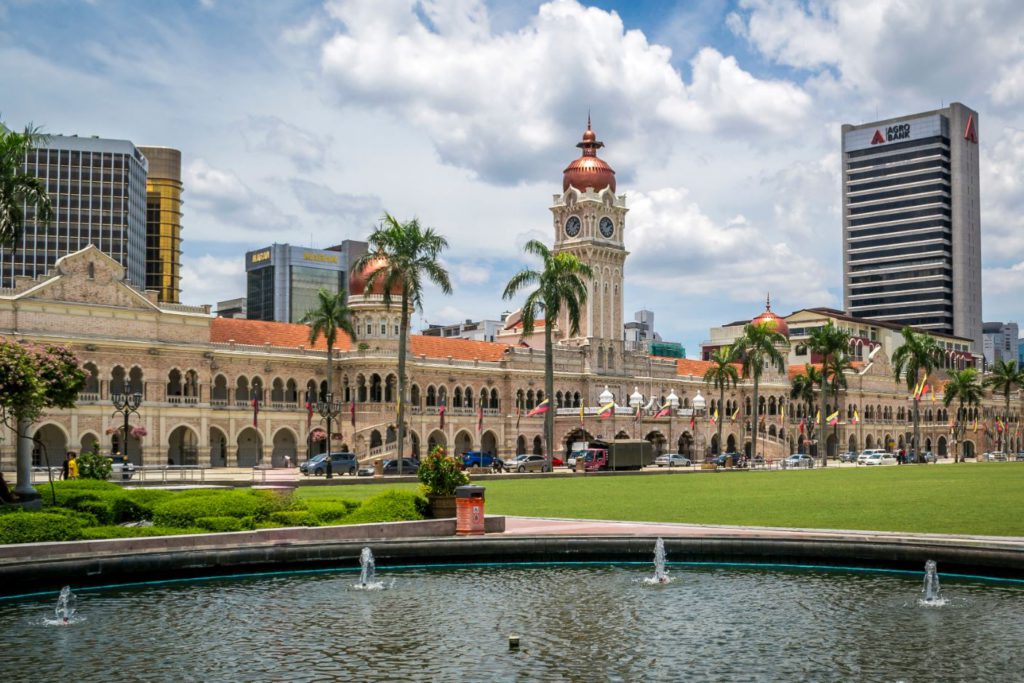 Sultan Abdul Samad Building opposite Dataran Merdeka