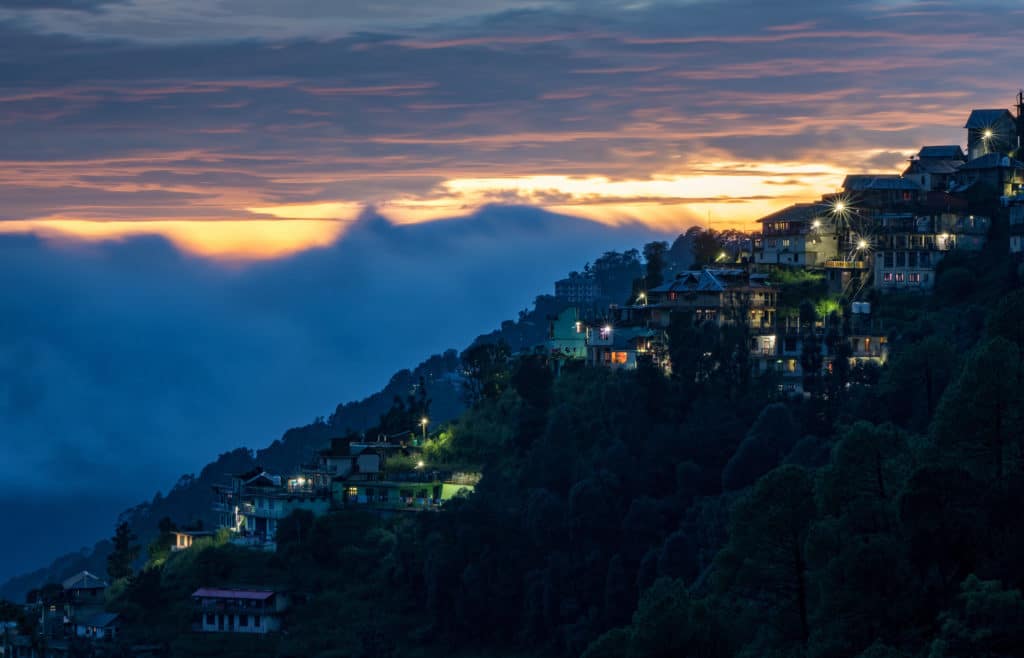 Sunset view in Dalhousie