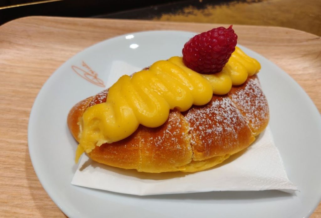 Custard brioche at Princi