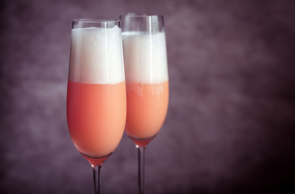 Bellini – A drink made of Prosecco with white peaches