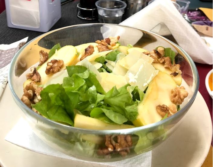 Mediterranean salad in Amalfi Coast