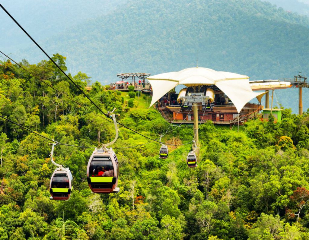 Langkawi Cable Car to Langkawi Sky Bridge and Observation deck