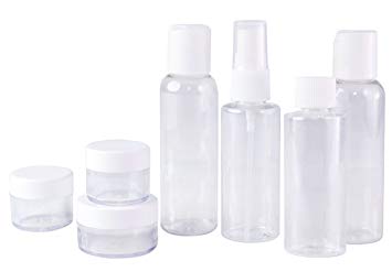 small plastic reusable bottles