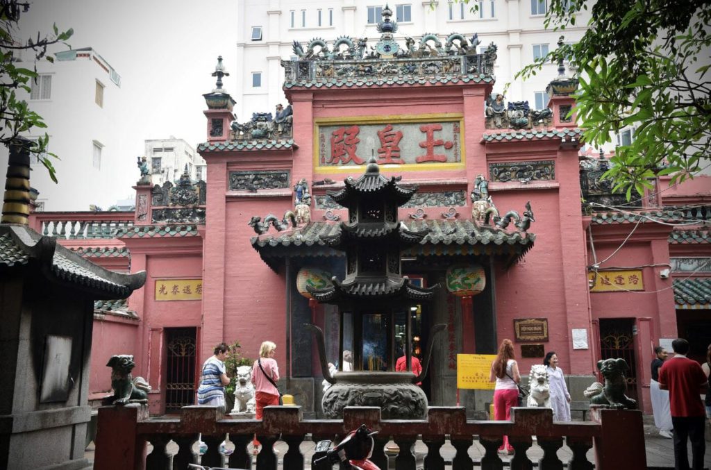 Jade Emperor Pagoda Facade, District 1, Ho Chi Minh City