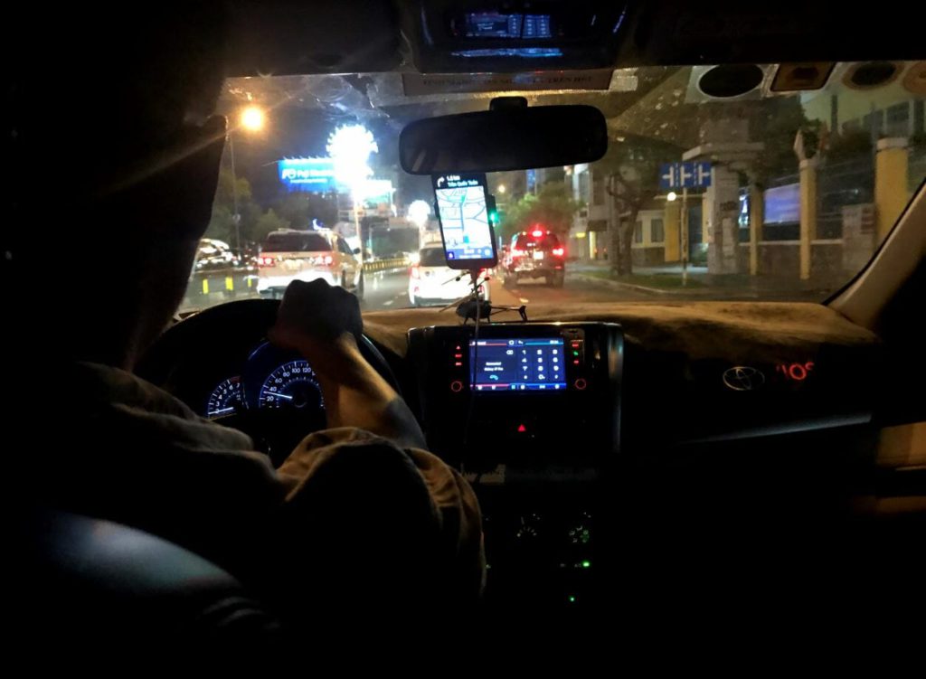 Taxi (Grab) in Ho Chi Minh City