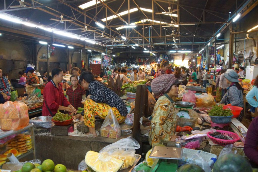 Psar Char Market in Siem Reap