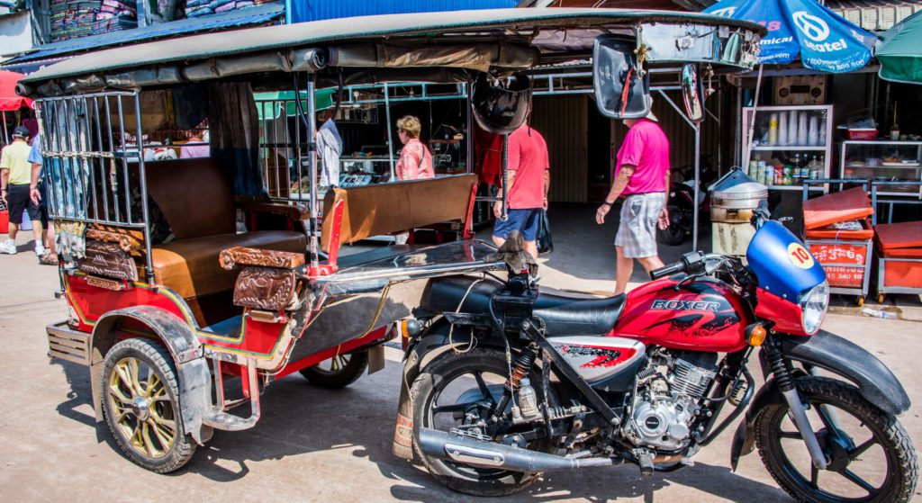 Tuk-Tuk in Cambodia