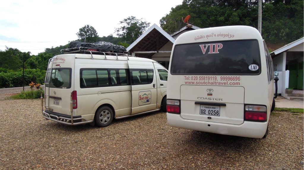Minibus or Vans in Cambodia on all major routes
