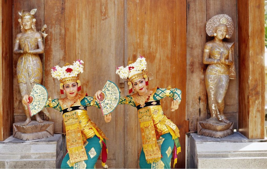 Dance performance from Indonesia