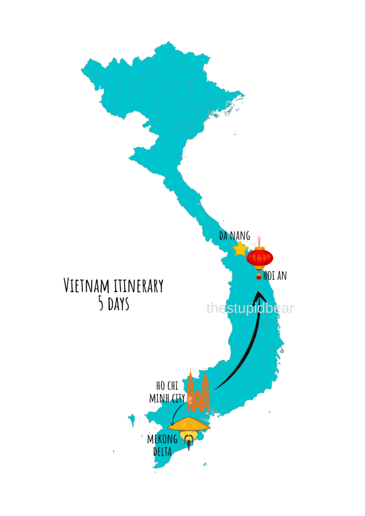vietnam travel itinerary for 5 days