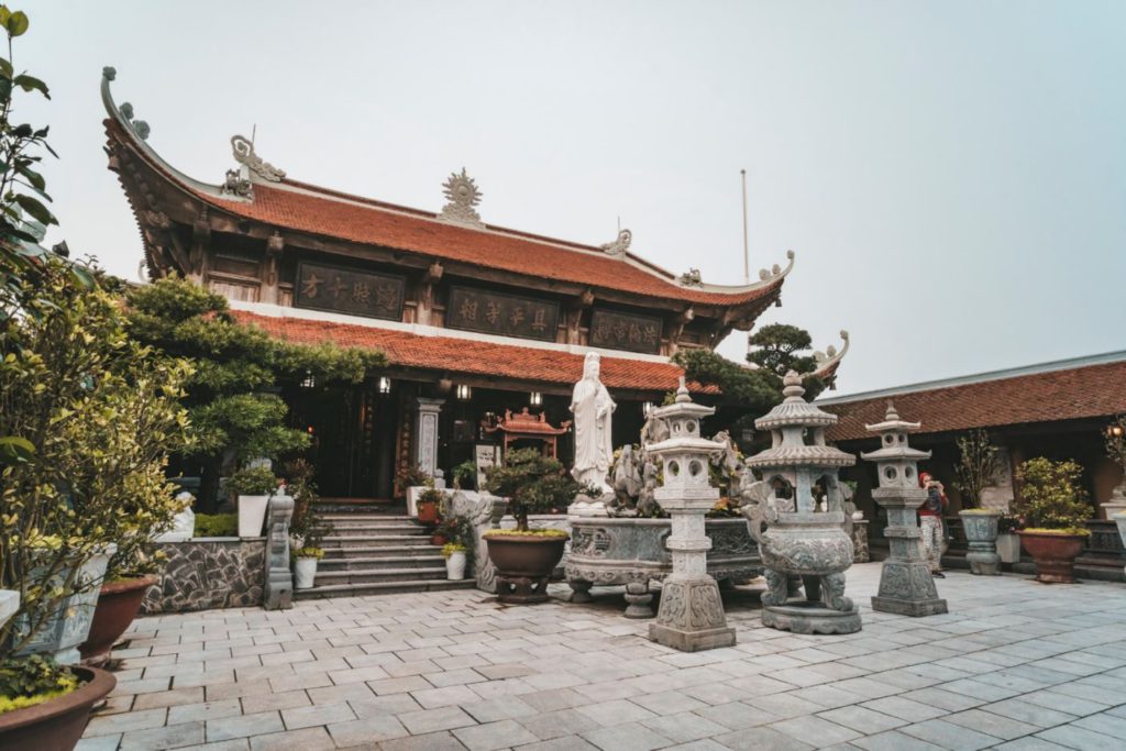 Buddhist Pagoda in Ba Na Hills