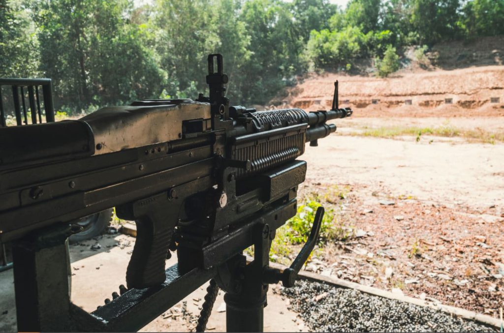 Shooting range in Cu Chi tunnels