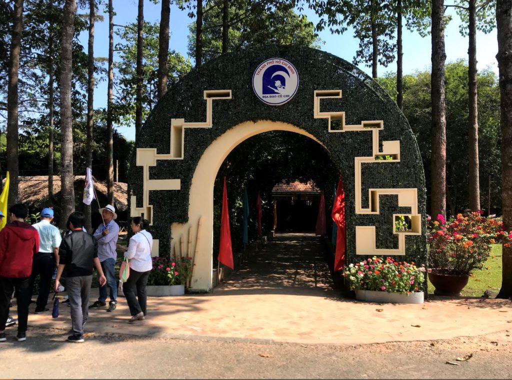 Entrance to the Ben Duoc tunnel area