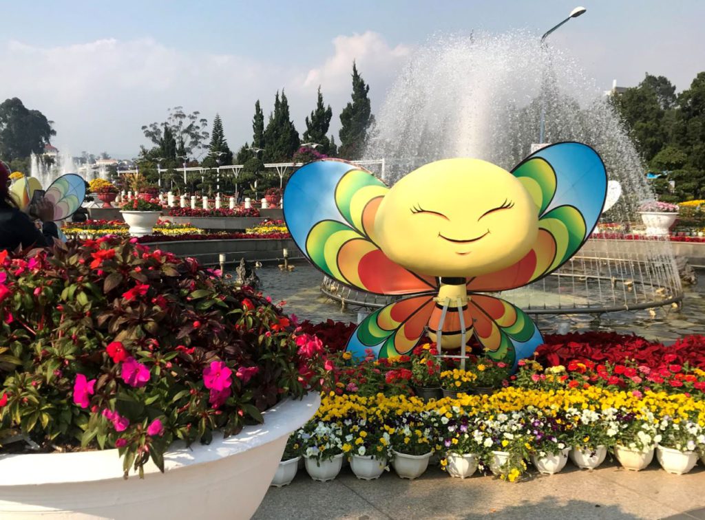 Flower Gardens at Da Lat