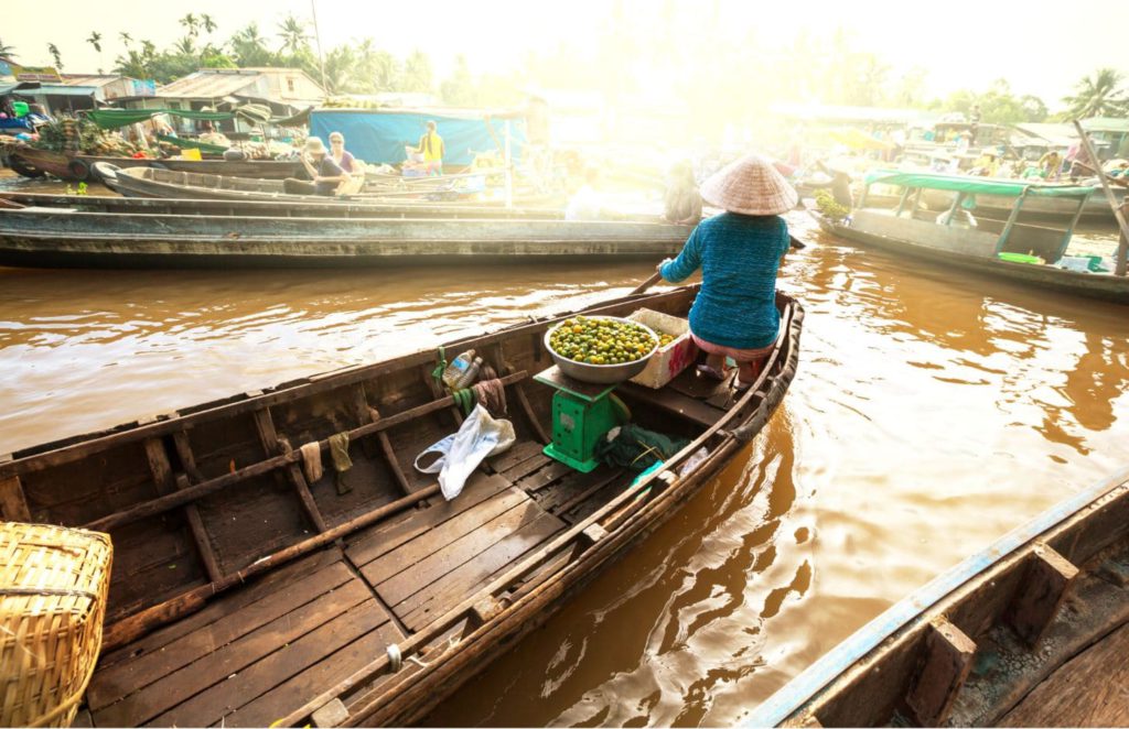 Mekong delta, Vietnam