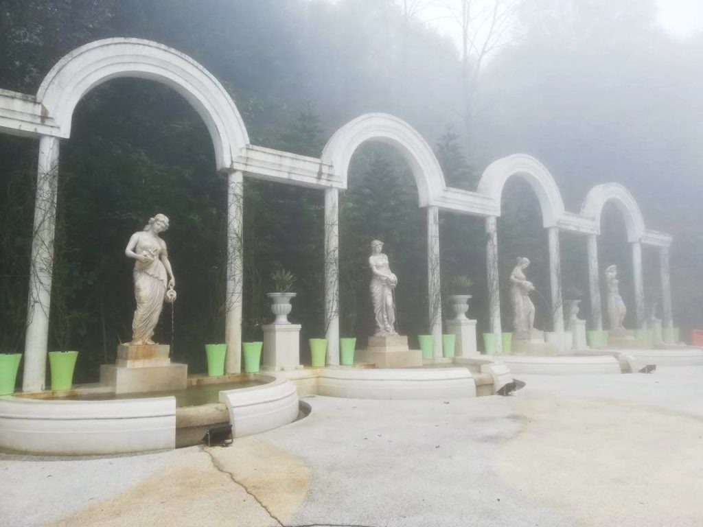 European gardens at Ba Na Hills