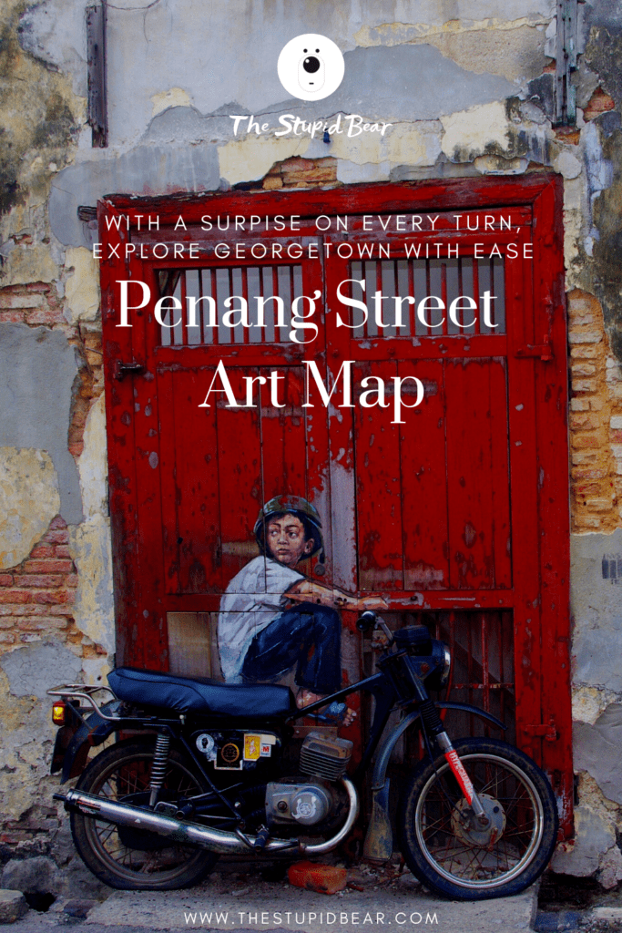 Penang street art map