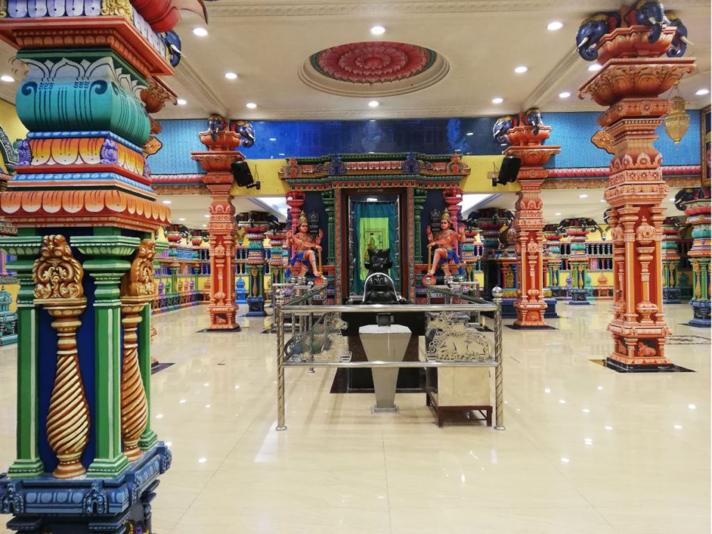 Inside the temples, Batu caves