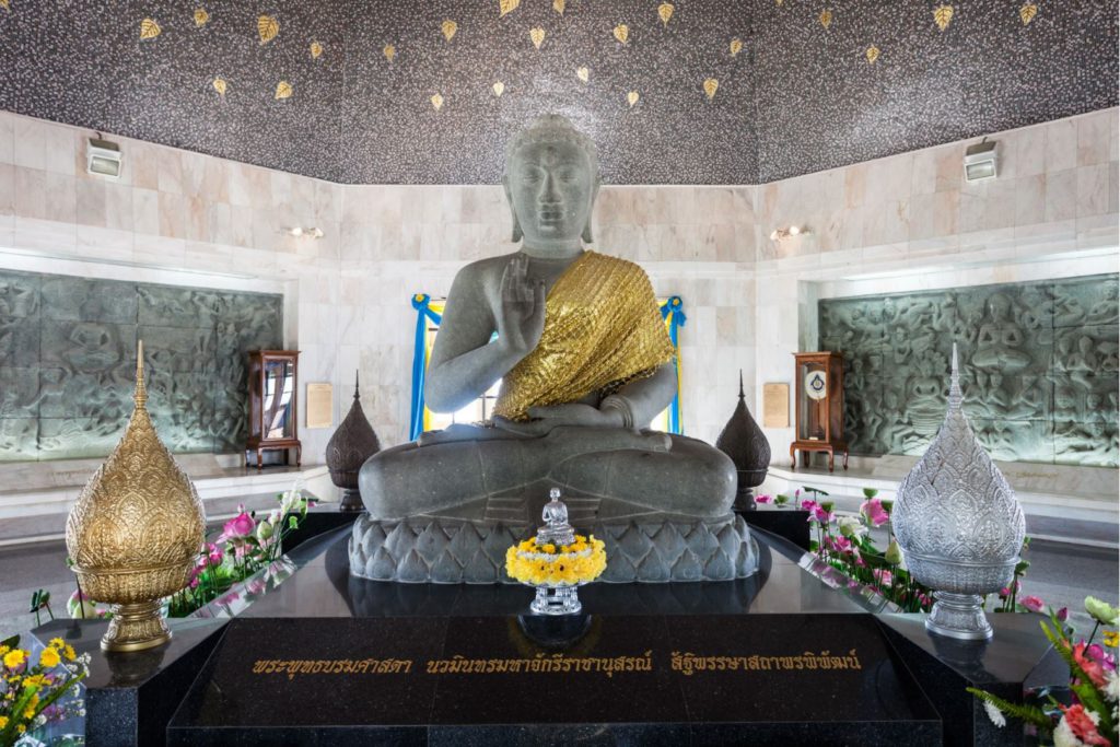 Statue of Buddha Inside King's pagoda