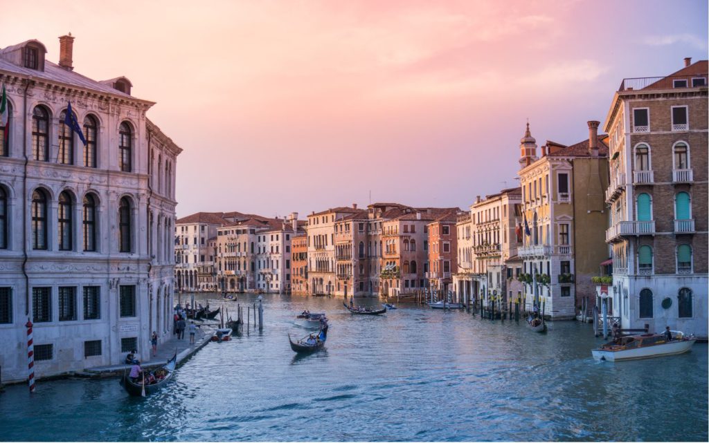 Venice in the evening