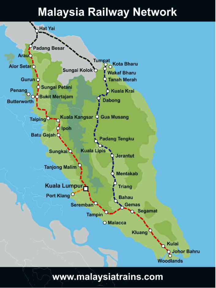 Malaysia Railway Network