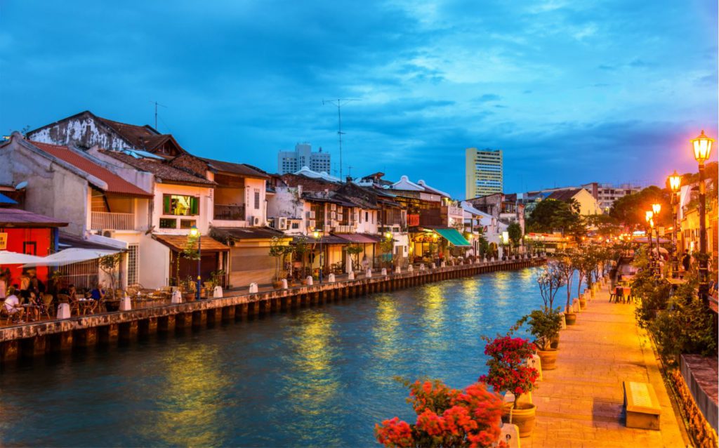 Old town in Malacca