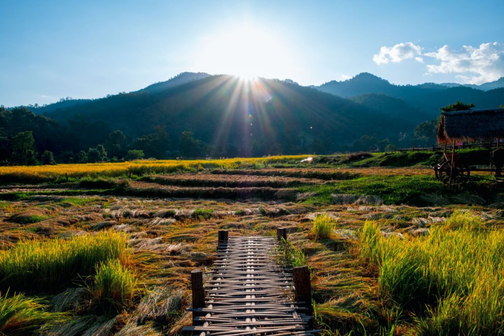 The beautiful valleys of Pai, Thailand