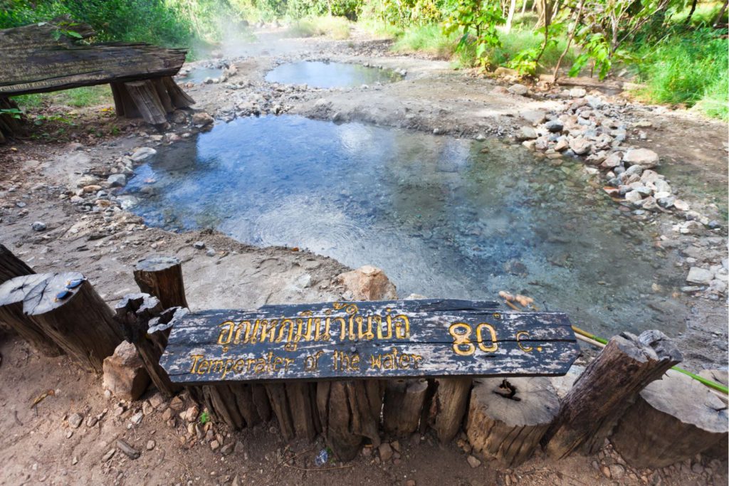 Tha Pai Hot Spring. Pai