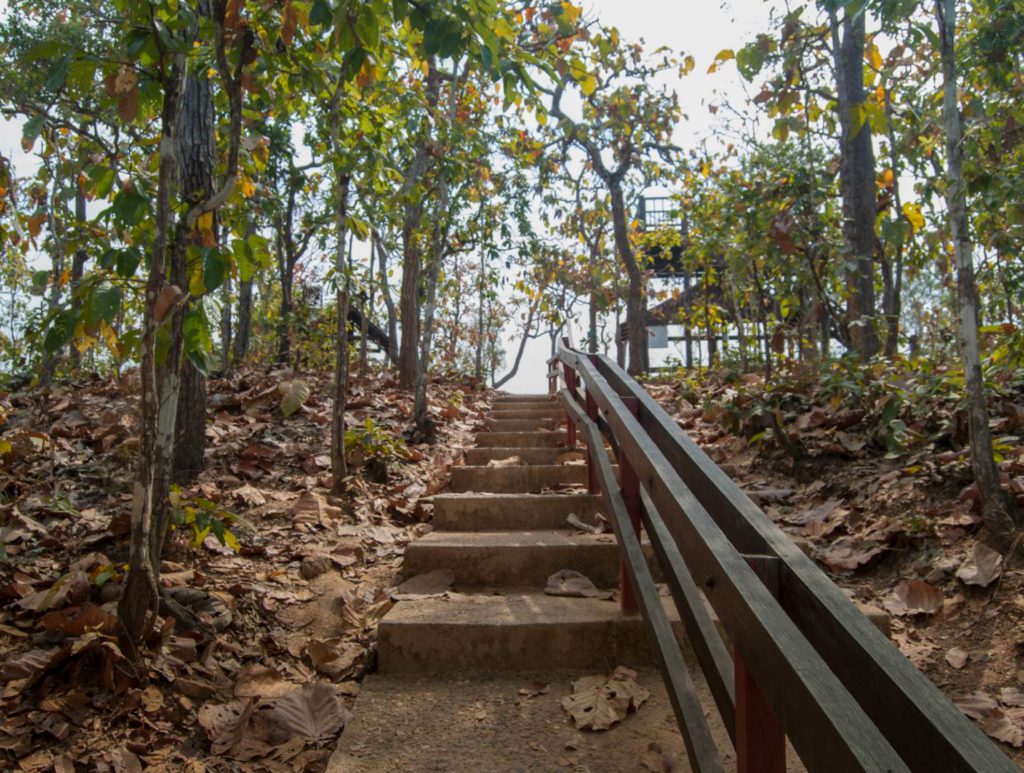 Stairs to Pai Canyon